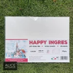 Giấy vẽ màu nước, gouache HAPPY INGRES CANSON Ý 220gsm (vân ngang) - Image 5