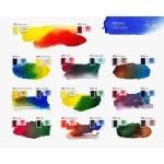 Màu Nước Nén White Nights Leningrad Sonnet hộp bộ 12 và 24 màu và 3 màu (Nevskaya Palitra) - Image 2