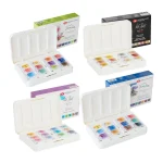 Màu Nước Nén White Nights Leningrad Sonnet hộp bộ 12 và 24 màu và 3 màu (Nevskaya Palitra) - Image 4