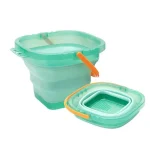 Xô rửa cọ MiYA HIMI gấp gọn 3 lít 3L vẽ ngoài trời tiện lợi Miya Foldabket Bucket