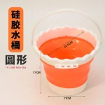 Xô rửa cọ MiYA HIMI gấp gọn 3 lít 3L vẽ ngoài trời tiện lợi Miya Foldabket Bucket - Image 8
